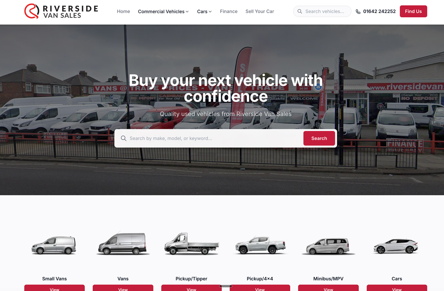 Cartraders dealer website front end